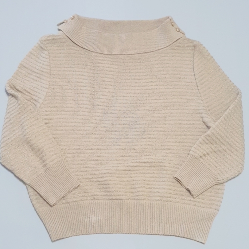 ST JOHN Collection Ribbed Pullover - Picture 2 of 8